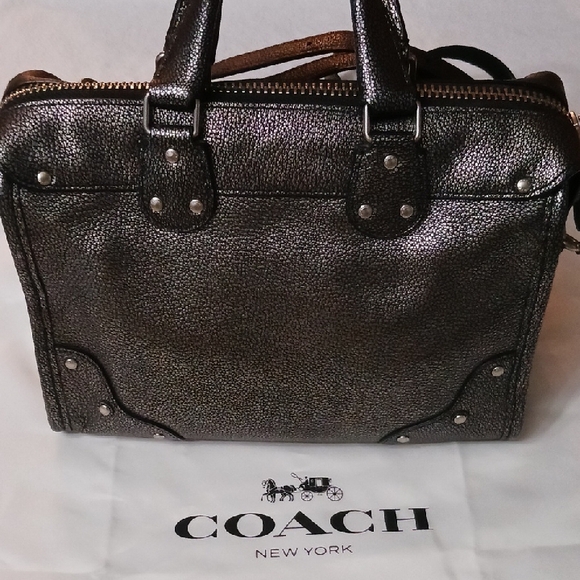 Coach Metallic Handbag - Picture 3 of 4